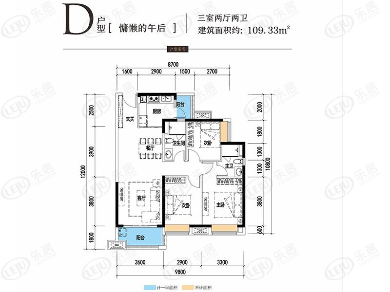 宁乡美的城d户型图