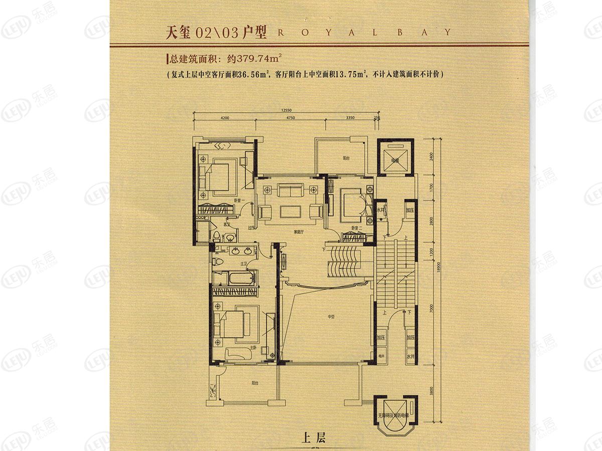 汇龙湾02 03 户型户型图