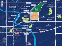 恒大悦湖商业广场位置交通图