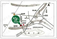 上海花园位置交通图