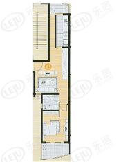凯旋豪庭房型: 一房;  面积段: 87 －96 平方米;
户型图