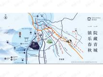 青城里位置交通图