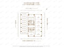 云尚武汉国际时尚中心楼层平面图
