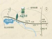 水畔香谷位置交通图