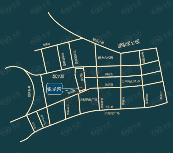 金鼎银龙湾位置交通图