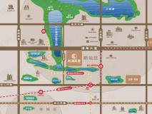 悦湖新著位置交通图