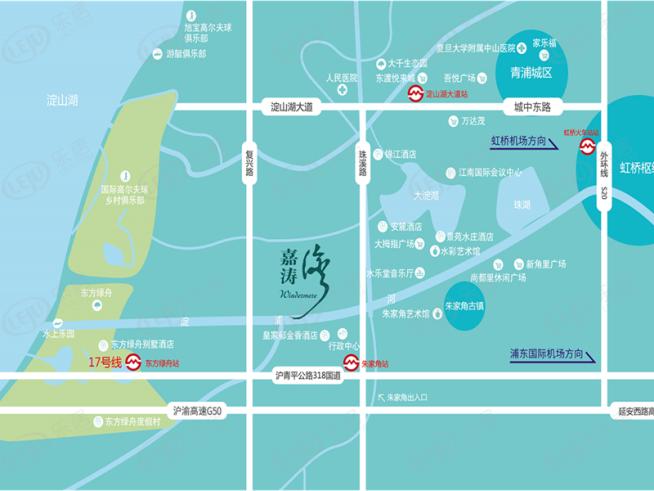 嘉涛湾位置交通图