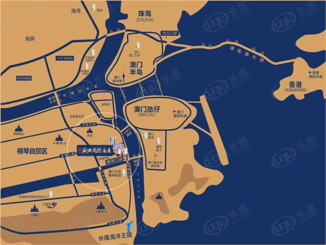 中冶盛世国际广场位置交通图