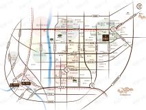 中国铁建西派府位置交通图