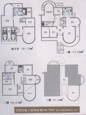 云顶别墅房型: 单幢别墅;  面积段: 511 －511 平方米;
户型图