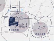 中铁逸都国际位置交通图