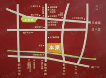 枫林花溪位置交通图