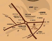 长青温泉岛位置交通图