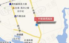 中南锦绣海岸位置交通图