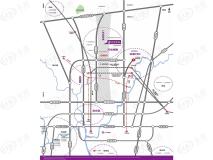 时代紫林位置交通图