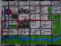 中杰新城位置交通图