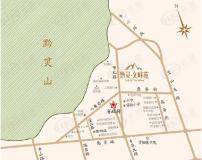 黔灵文峰苑位置交通图