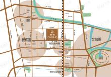 郑州万达中心位置交通图